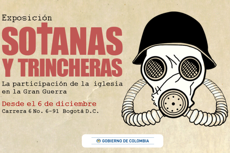 exposición sotanas y trincheras