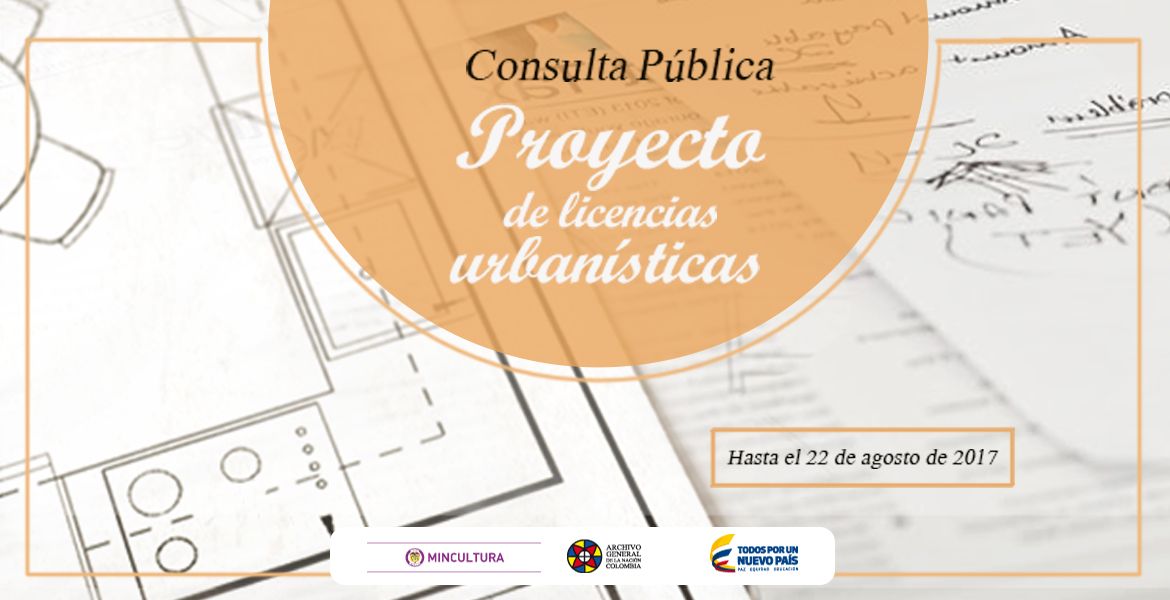 consulta pública proyecto de licencia urbanística