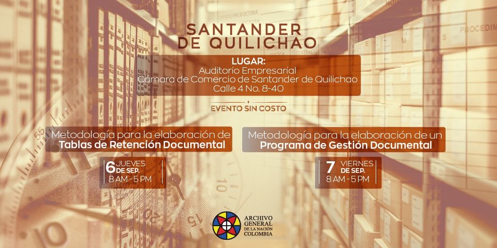metodología de PGD y TRD en Santander de Quilichao