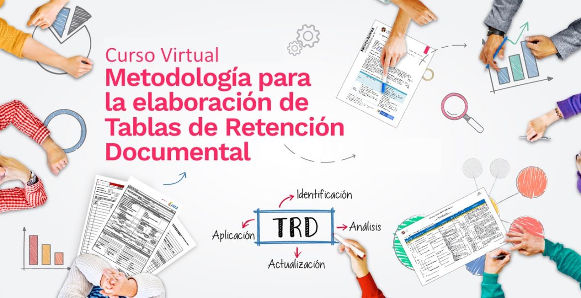 imagen curso virtual Metodología para la elaboración de Tablas de Retención Documental - TRD