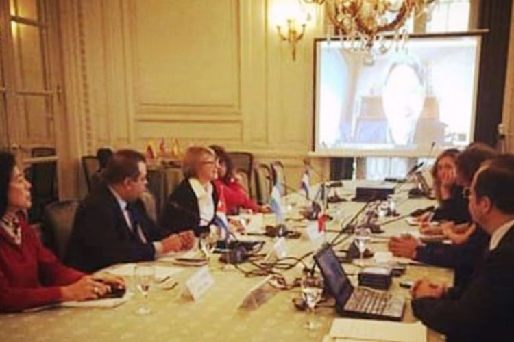 imagen de la participación del AGN en el IV reunión del Consejo Intergubernamental del Programa Sonora y Audiovisual
