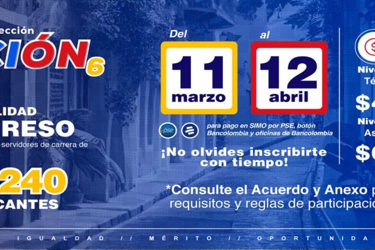 Proceso de Selección Nación 6
