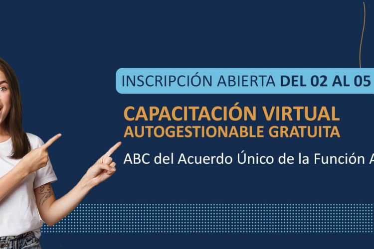 INSCRIBETE A NUESTROS CURSOS VIRTUALES AUTOGESTIONABLES GRATUITOS DEL 2 AL 5 DE MAYO DE 2024