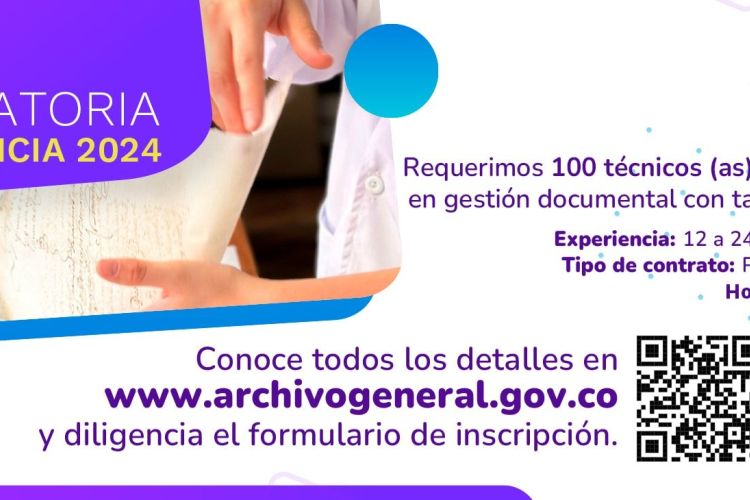 Convocatoria de empleo