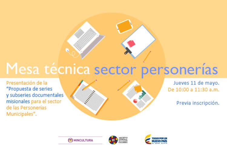 mesa técnica personerías