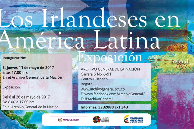 exposición “Los irlandeses en América Latina”