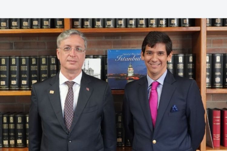 Visita protocolaria  del señor embajador de la  República de Turquía en Colombia