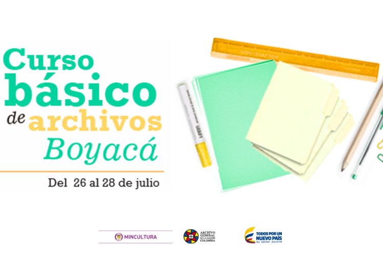 curso básico de archivos en Boyacá