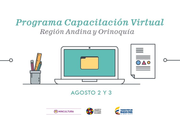Programa de capacitación virtual en las regiones Andina y Orinoquía