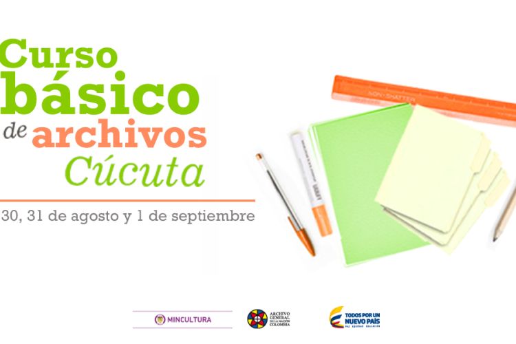 Curso básico de archivos en Cúcuta