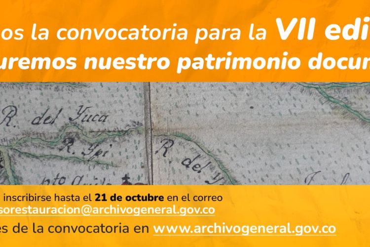 CONVOCATORIA CONCURSO “RESTAUREMOS NUESTRO PATRIMONIO DOCUMENTAL”