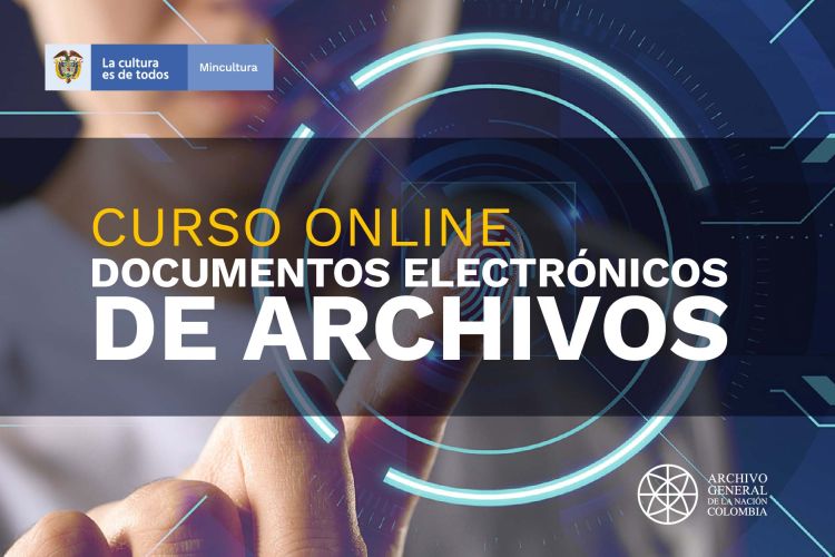 imagen de la noticia sobre curso online ´Documentos electrónicos de Archivos´