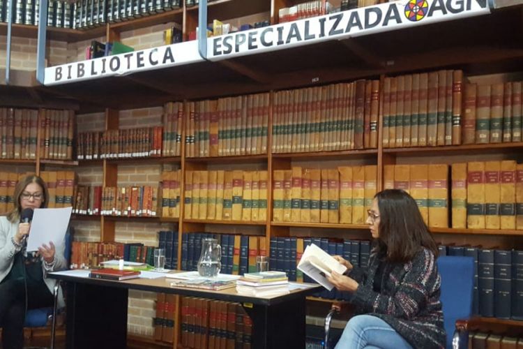 imagen jornada de lectura en el AGN
