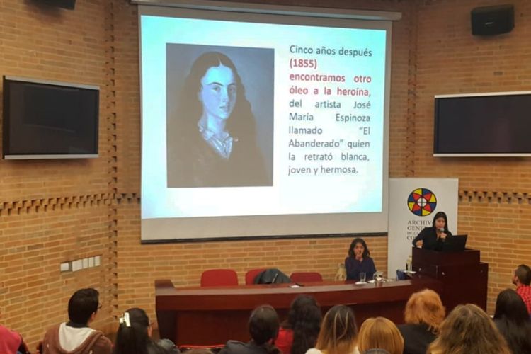 imagen conferencia mujeres en la independencia