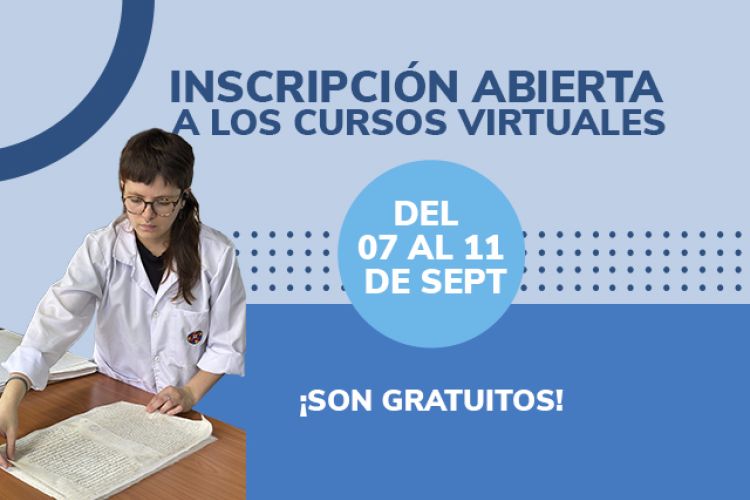 Inscripciones abiertas del 7 al 11 de septiembre de 2026!