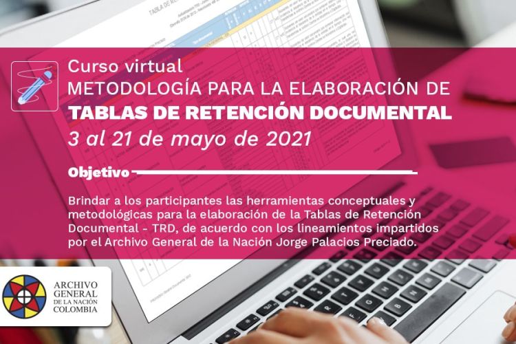 imagen curso virtual Metodología para la elaboración de TRD