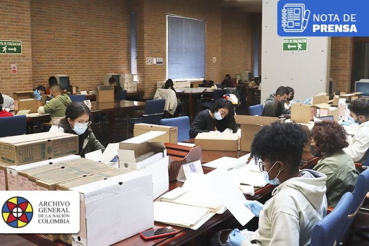 imagen de visita universidad nacional al AGN