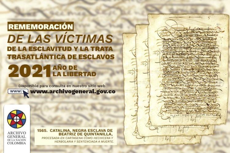 imagen rememoración de las Víctimas de la Esclavitud y la Trata Transatlántica de Esclavos