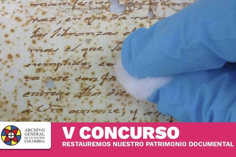 noticia concurso Restauremos nuestro patrimonio documental