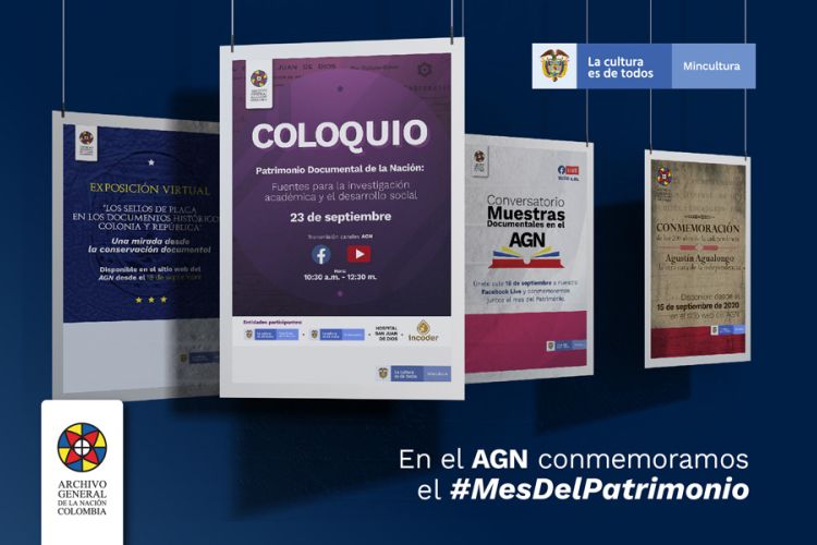 imagen presenta su programación cultural en el mes del patrimonio