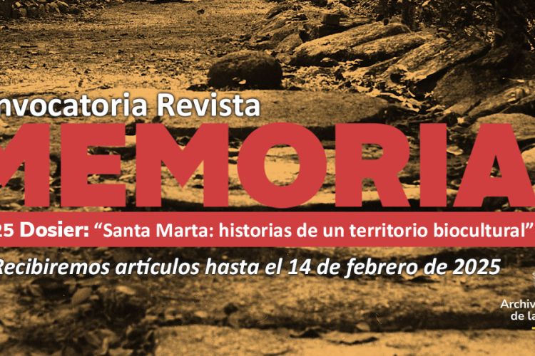 Convocatoria Revista Memoria N° 25