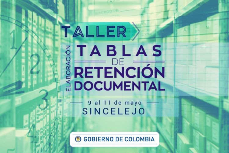 Taller TRD en Sincelejo