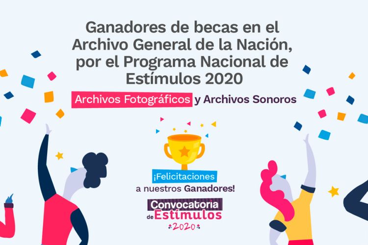 imagen ganadores becas estímulos AGN