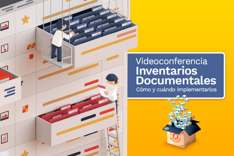 imagen videoconferencia Inventarios documentales