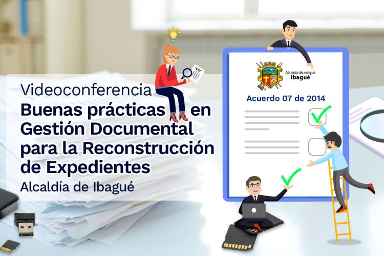 imagen de la videoconferencia Reconstrucción de Expedientes