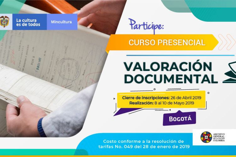 imagen curso presencial Valoración documental