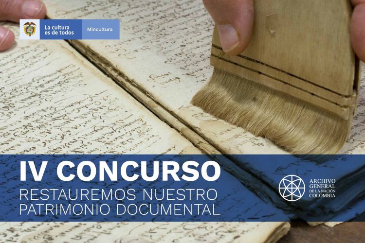 imagen del concurso Restauremos nuestro patrimonio documental