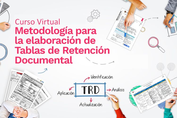 imagen curso virtual Metodología para la elaboración de Tablas de Retención Documental - TRD