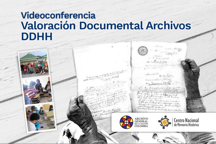 videoconferencia Valoración documental Archivos DDHH