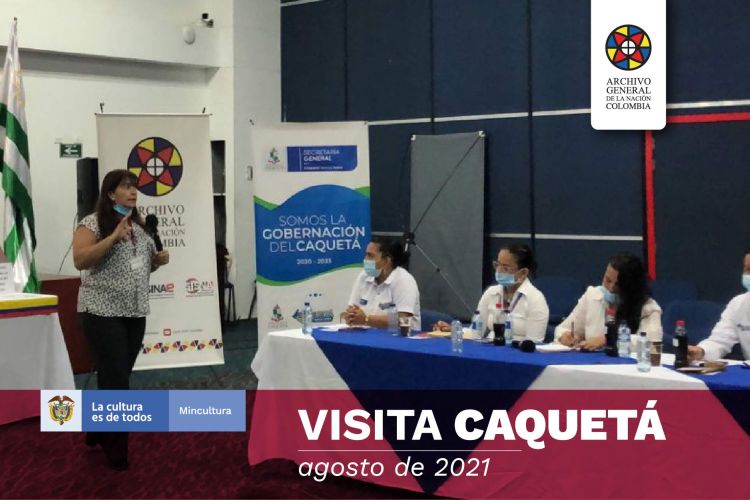imagen de la visita al Caquetá