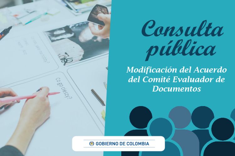 consulta pública Acuerdo modificatorio del CED