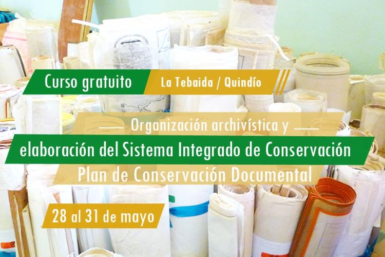 imagen del curso Organización archivística y Elaboración e Implementación del Sistema Integrado de Conservación en su componente: Plan de Conservación Documental.