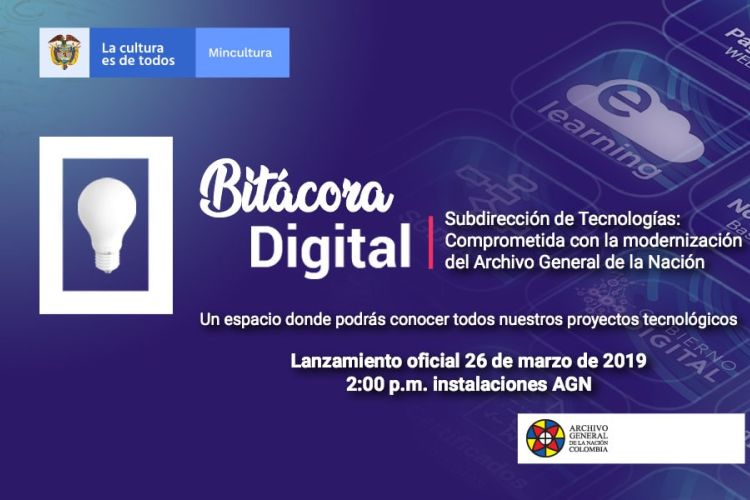imagen lanzamiento Bitácora Digital