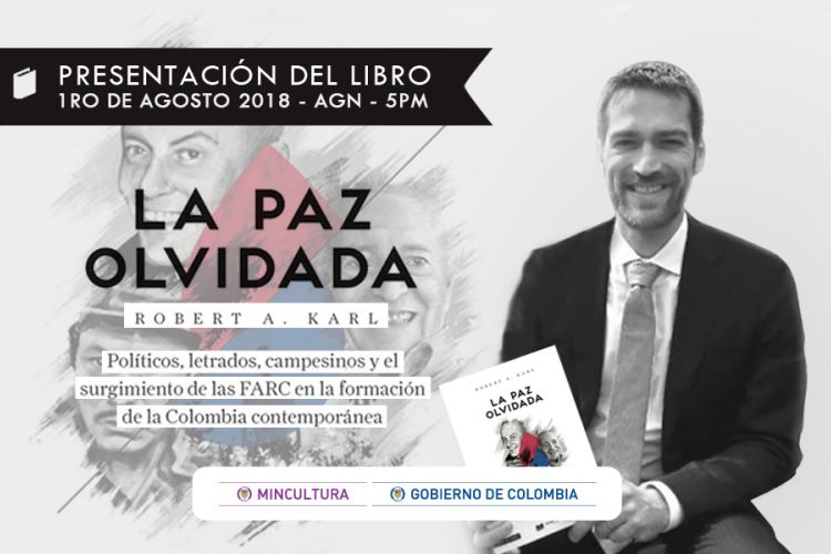 presentación del libro "La paz olvidada"