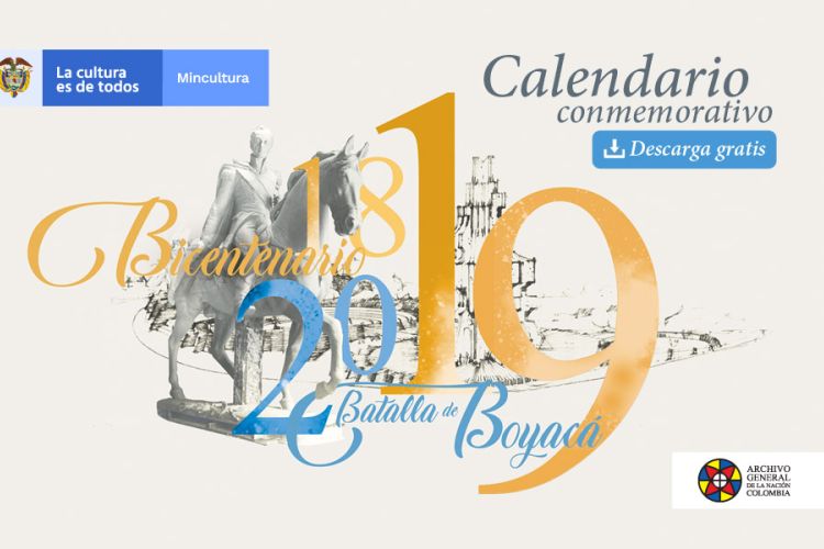 imagen calendario año 2019