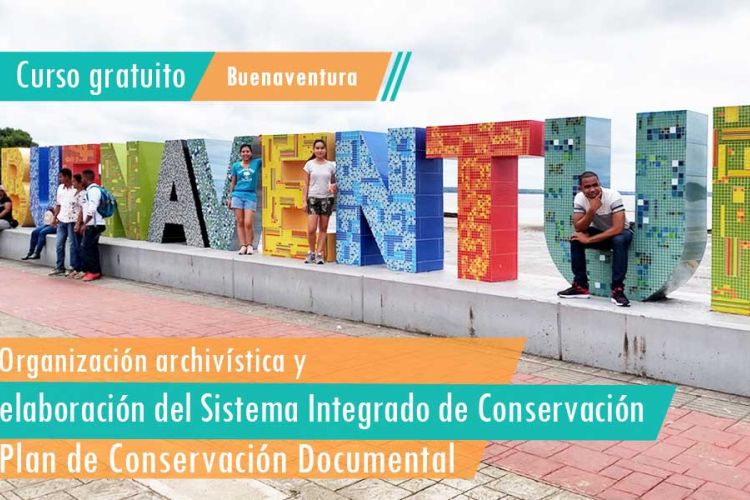 imagen curso "Organización archivística y elaboración e implementación del Sistema Integrado de Conservación"