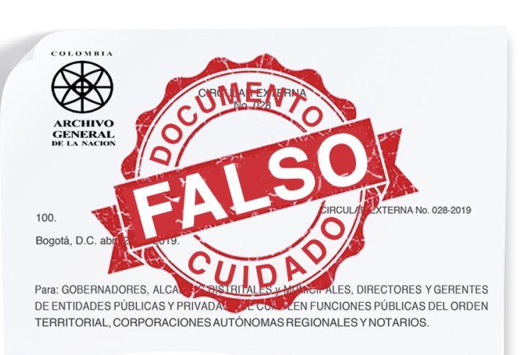 imagen de documentos falsos