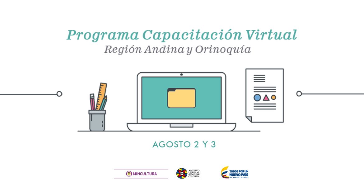 Programa de capacitación virtual en las regiones Andina y Orinoquía