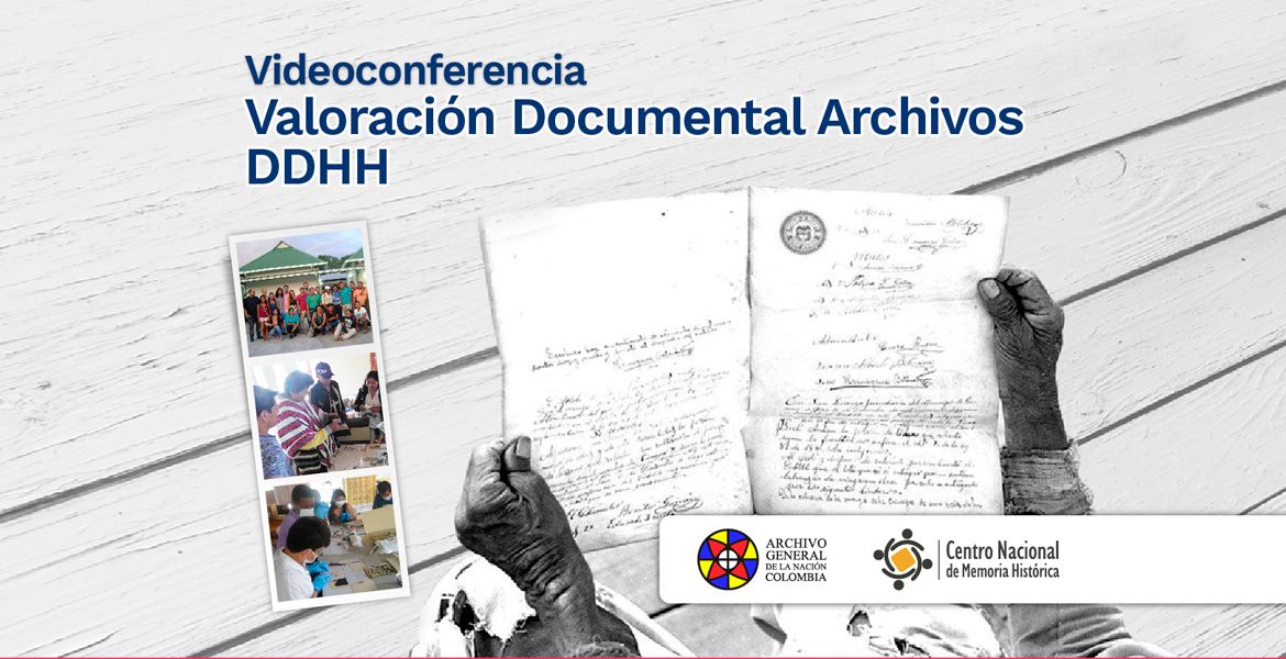 videoconferencia Valoración documental Archivos DDHH